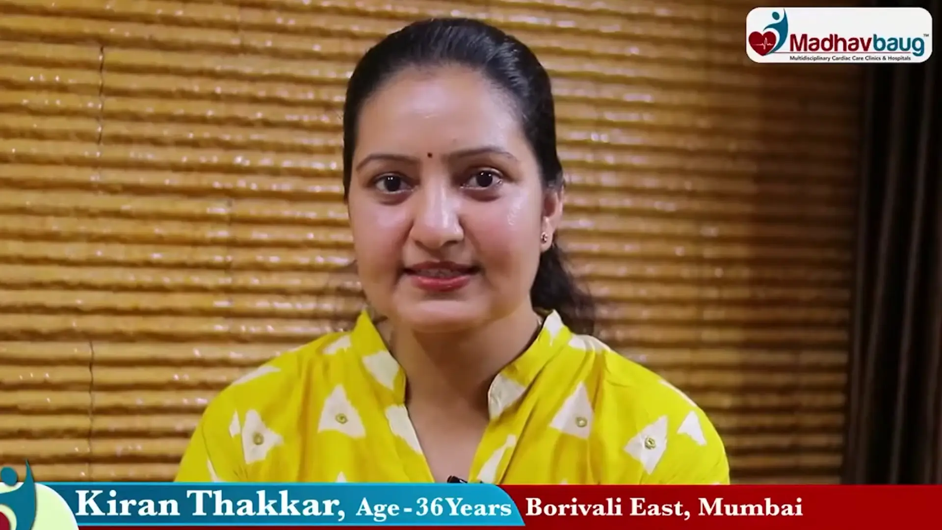 Patient Testimonial Kiran Thakkar