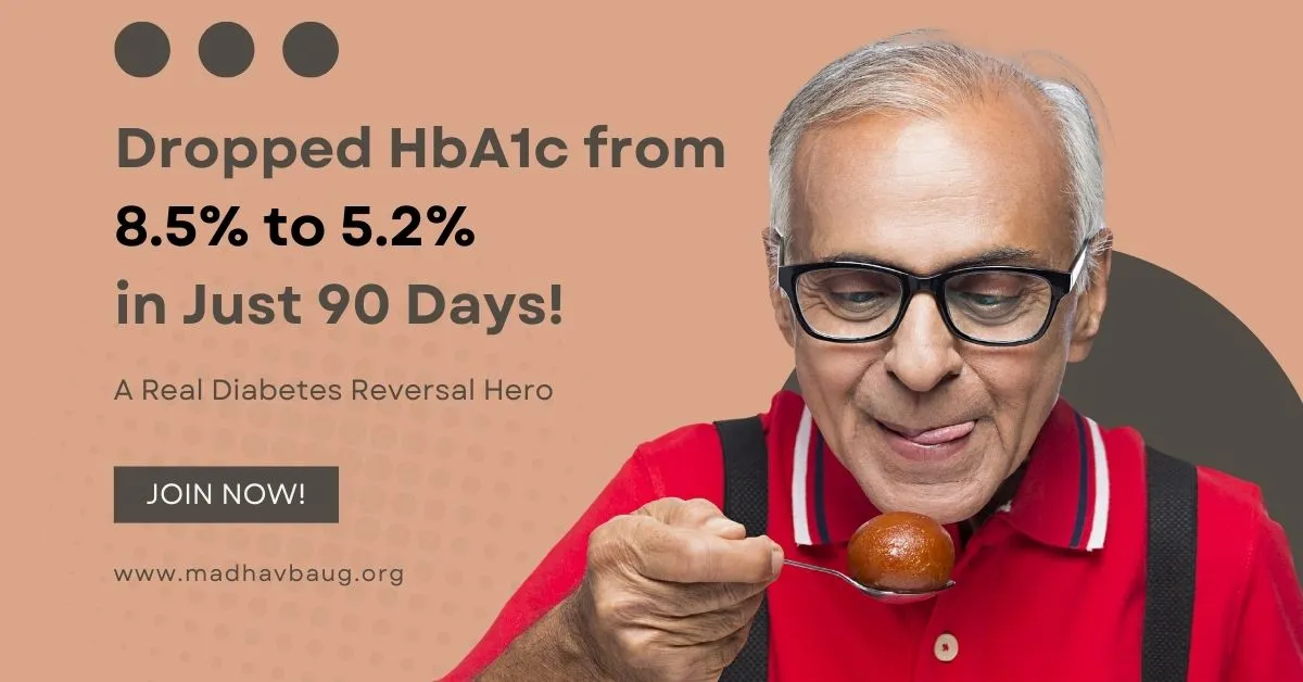 diabetes reversal case study of 53 aged manikrao sardar