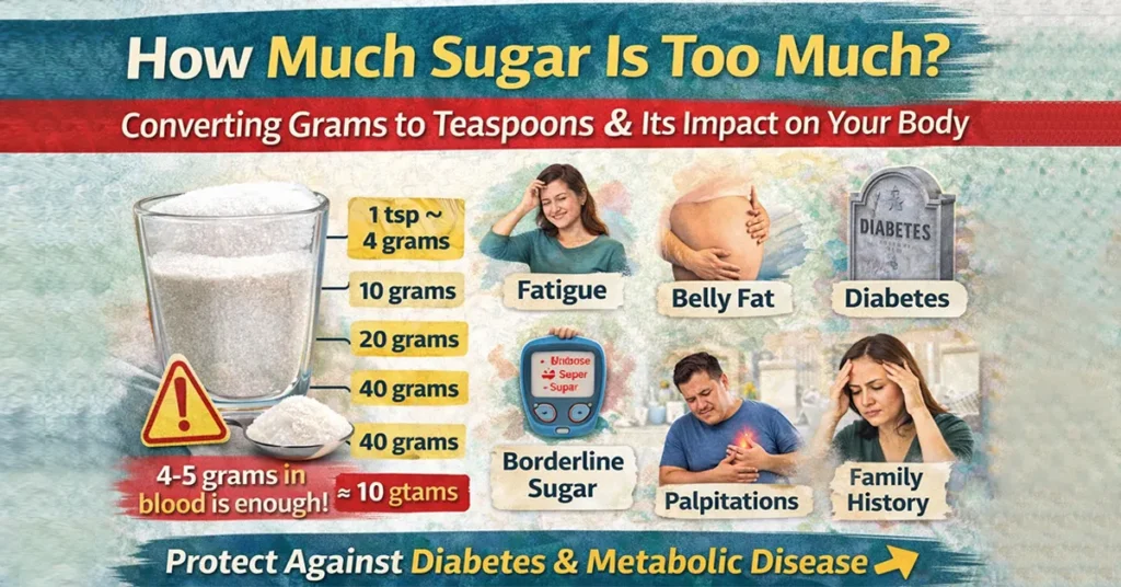 5 early signs of heart blockages how much sugar is too much