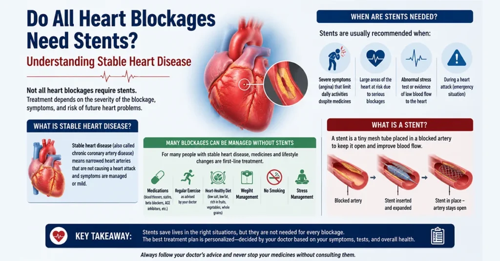 stenting in stable heart patients